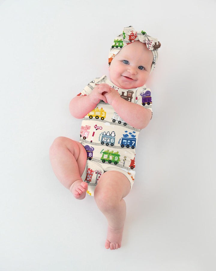 Gerippte Babykleidung mit individuellem Foto - Weich &amp; Skizzenhaft