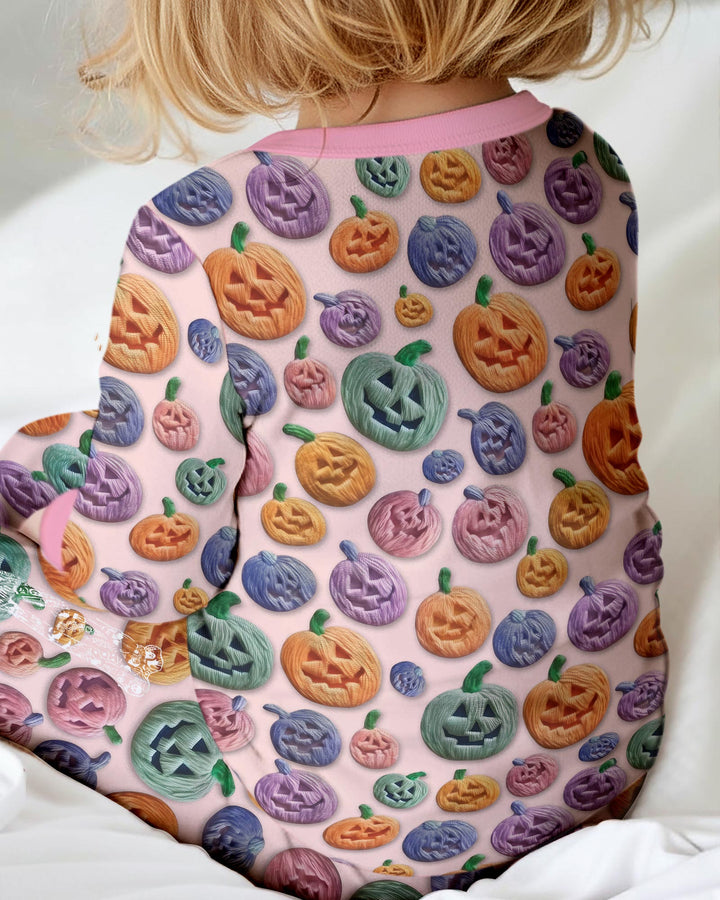 Happy Halloween Pastel Jack O Lanterns Bamboo Convertible Zippy