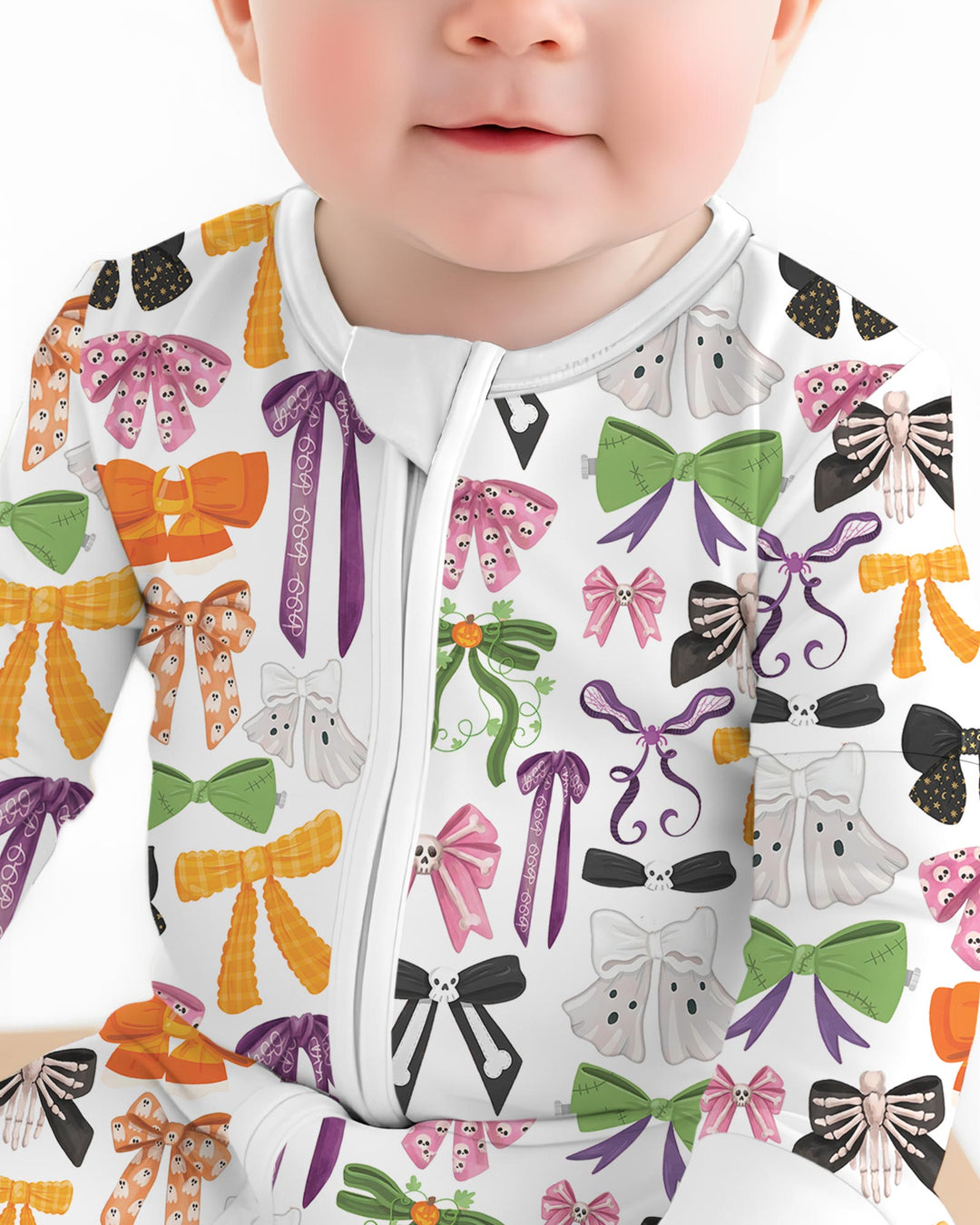 Halloween Coquette Bows Bamboo Convertible Zippy