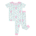 Dental Two Piece Short Sleeve Pajama Set , Dental Two Piece Short Sleeve Pajama Set - 12-18M