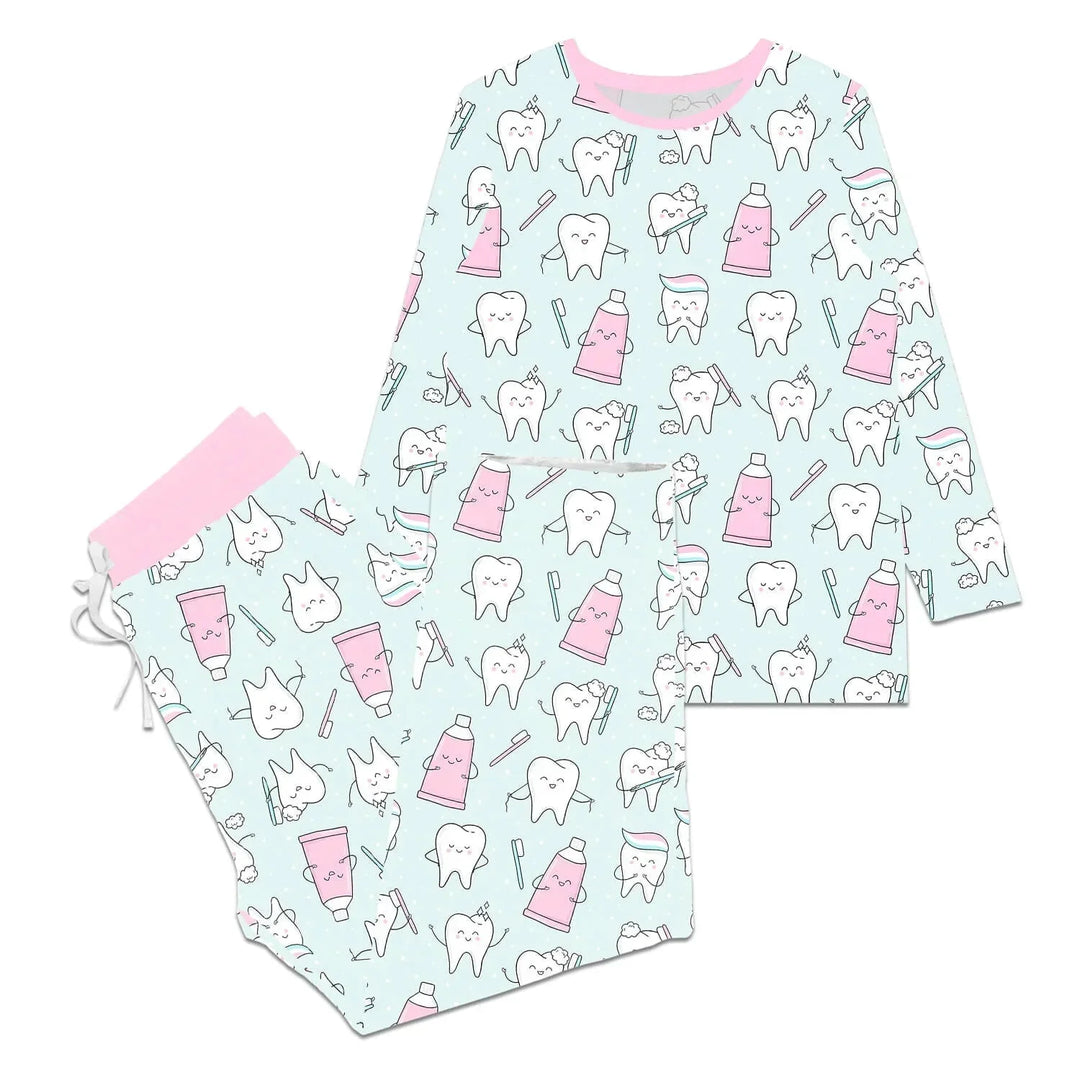 Dental Women Pajama Set , Dental Women Pajama Set - S