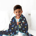 Dinosaurs Astronauts Toddler Blanket , Dinosaurs Astronauts Toddler Blanket - Default Title