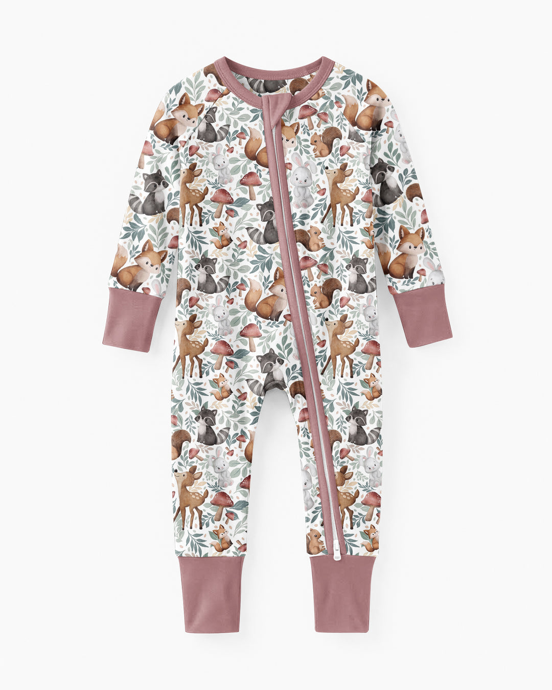 Whimsical Woodland Friends Bamboo Convertible Zippy