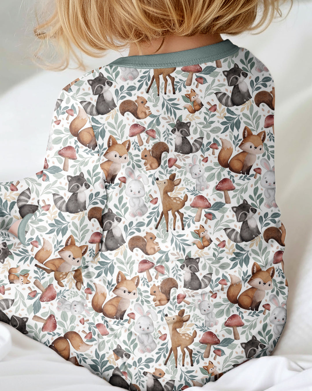 Whimsical Woodland Friends Bamboo Convertible Zippy