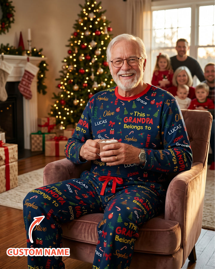 Loved By My Kids Bamboo Men's Pajama Set