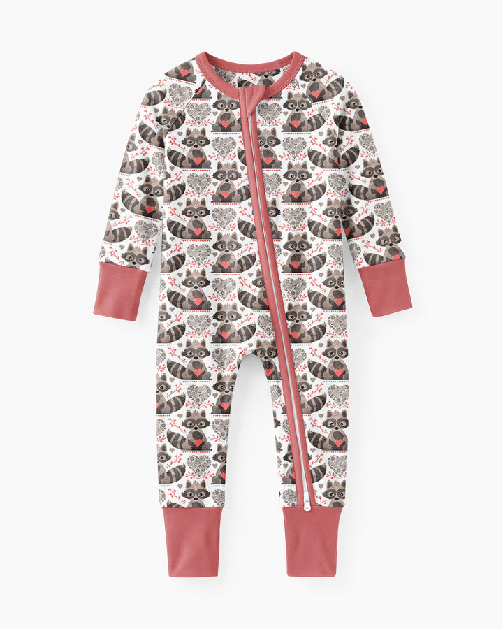 Valentine Raccoon Bamboo Convertible Zippy