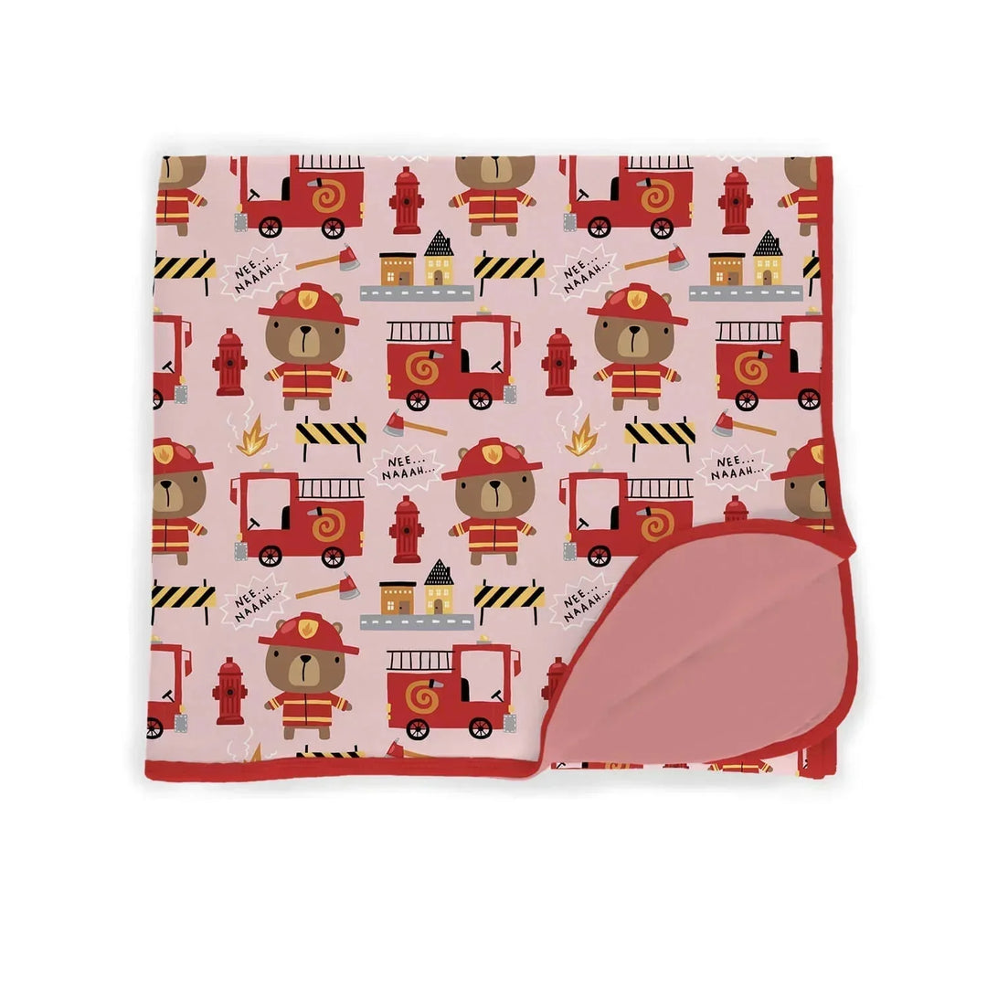 Firefighter Bears Toddler Blanket , Firefighter Bears Toddler Blanket - Default Title