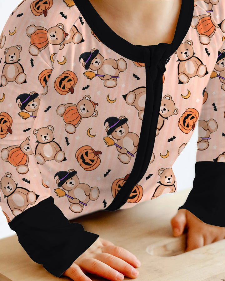 Halloween Teddy Toss Bamboo Convertible Zippy