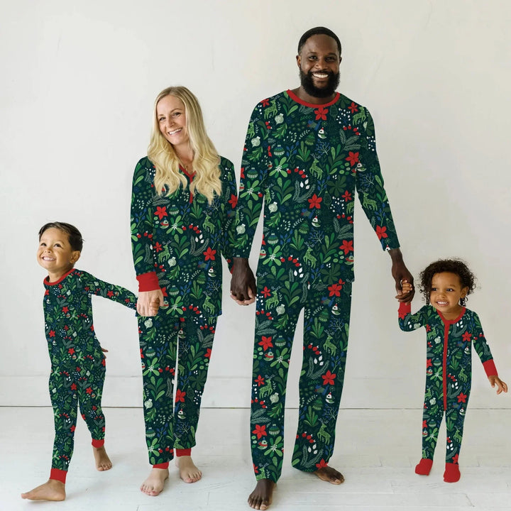 Garden of Joy Two Piece Short Sleeve Shorts Pajama Set , Garden of Joy Two Piece Short Sleeve Shorts Pajama Set - 12-18M