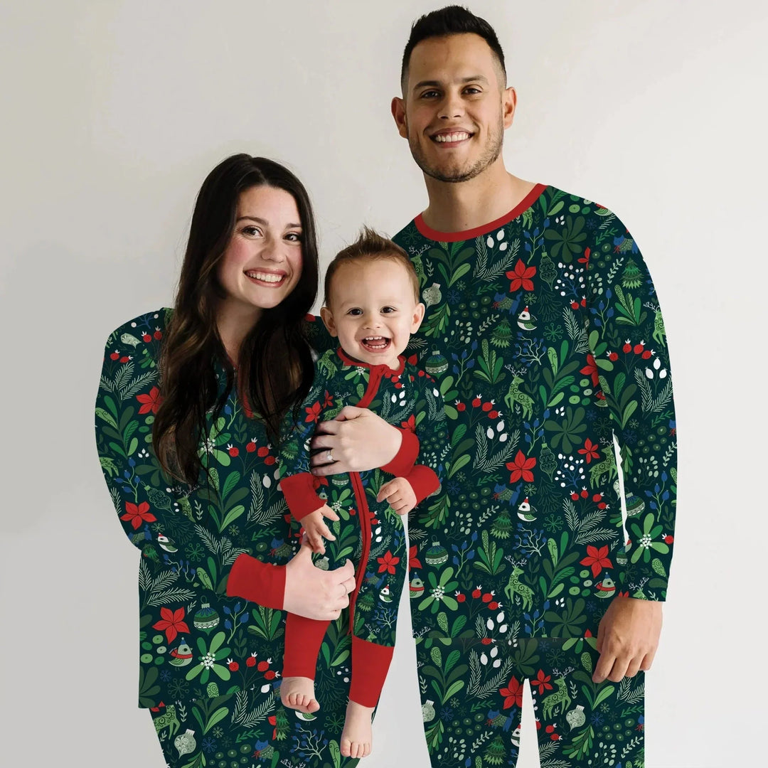 Garden of Joy Two Piece Short Sleeve Shorts Pajama Set , Garden of Joy Two Piece Short Sleeve Shorts Pajama Set - 12-18M