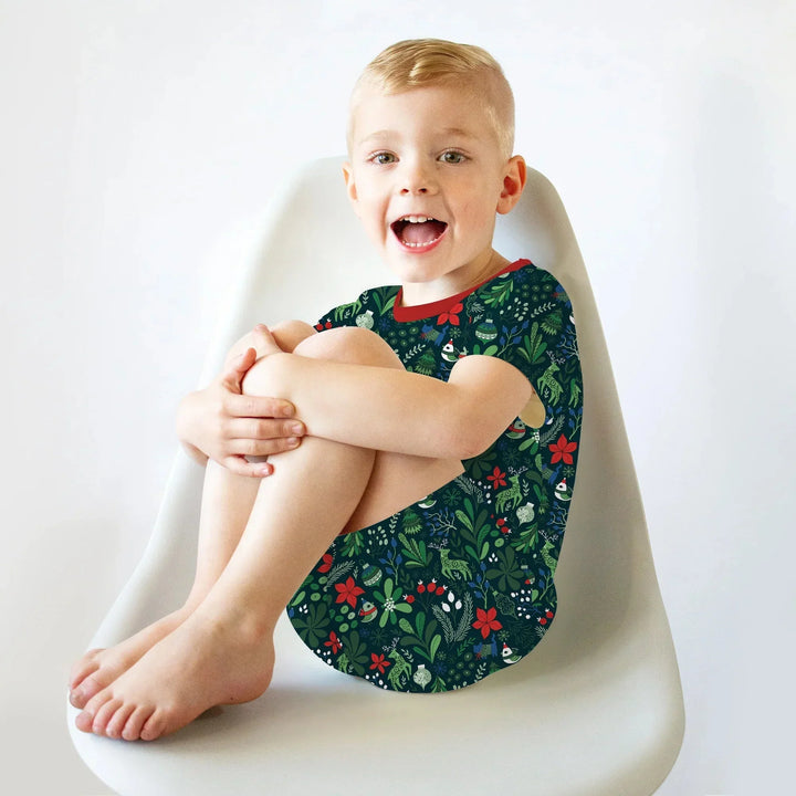 Garden of Joy Two Piece Short Sleeve Shorts Pajama Set , Garden of Joy Two Piece Short Sleeve Shorts Pajama Set - 12-18M