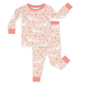 Geese And Flowers Two Piece Pajama Set , Geese And Flowers Two Piece Pajama Set - 12-18M