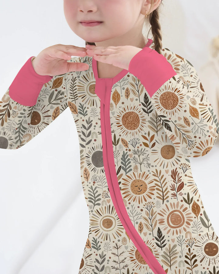 Boho Sunshine Garden Bamboo Convertible Zippy