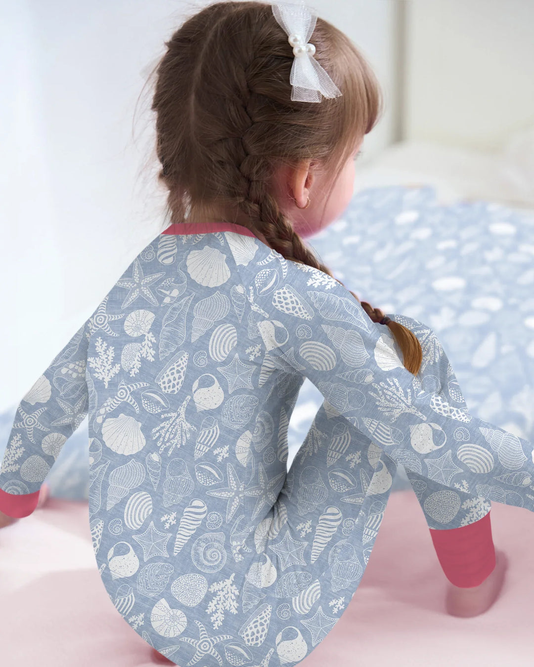 Gerippte Babykleidung mit individuellem Foto - Weich &amp; Skizzenhaft