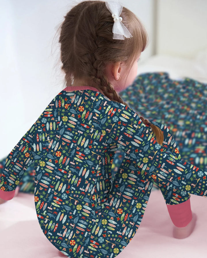 Gerippte Babykleidung mit individuellem Foto - Weich &amp; Skizzenhaft