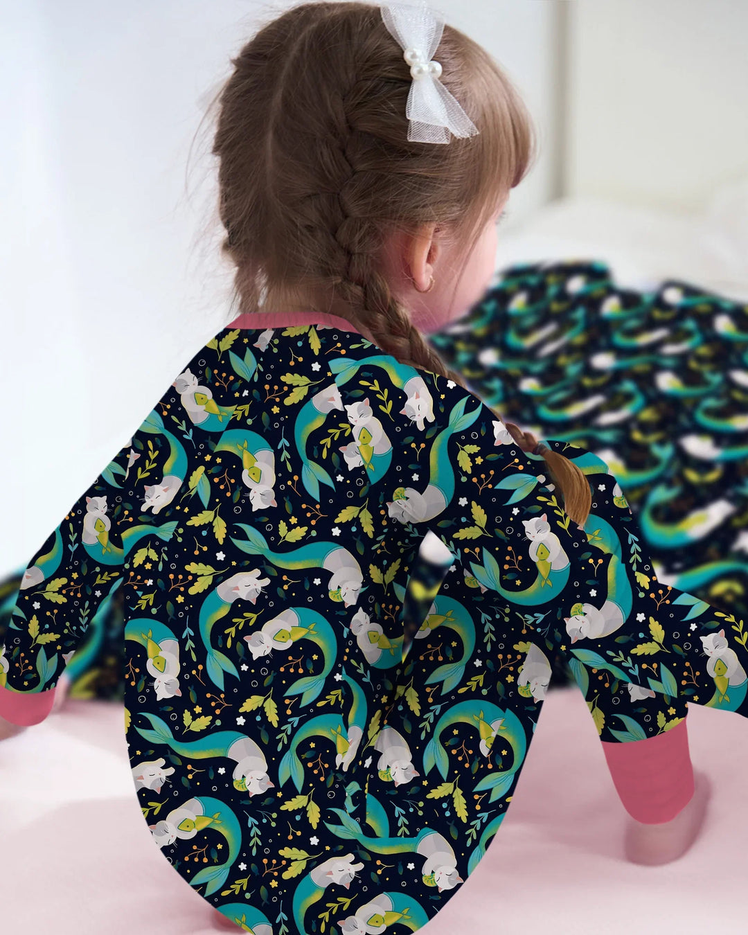 Gerippte Babykleidung mit individuellem Foto - Weich &amp; Skizzenhaft