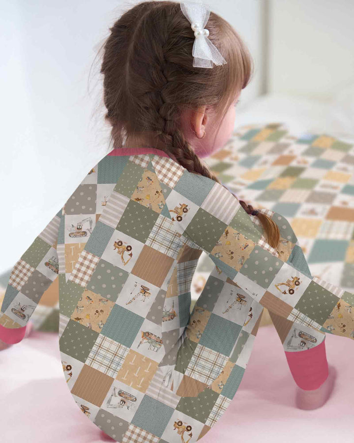 Gerippte Babykleidung mit individuellem Foto - Weich &amp; Skizzenhaft