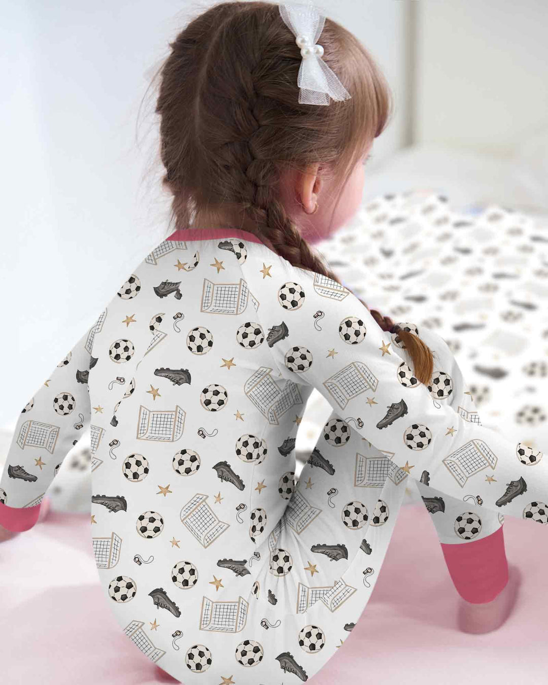 Gerippte Babykleidung mit individuellem Foto - Weich &amp; Skizzenhaft