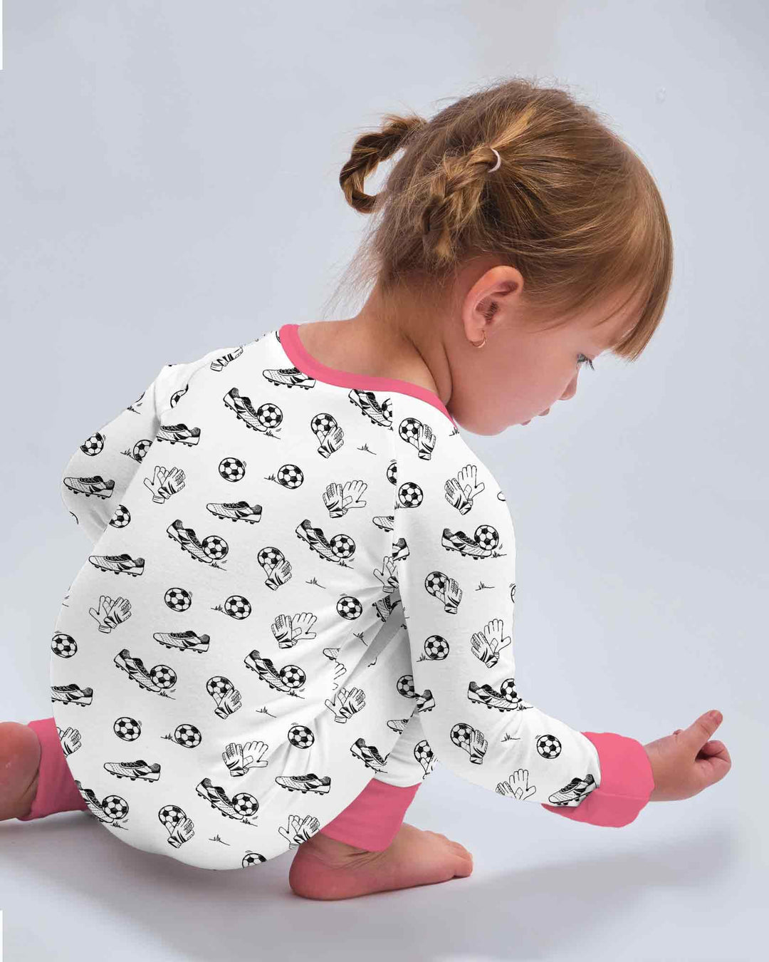 Gerippte Babykleidung mit individuellem Foto - Weich &amp; Skizzenhaft
