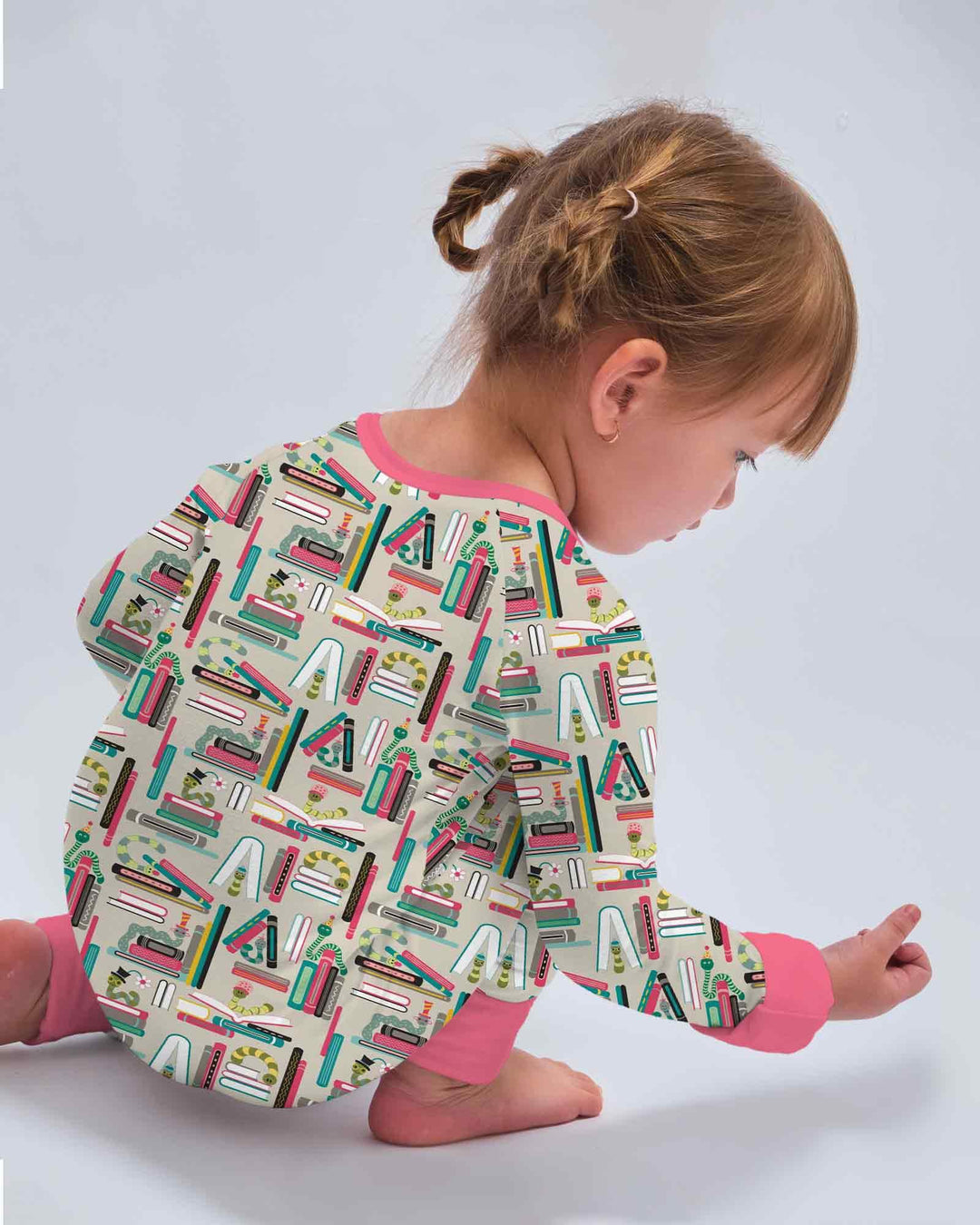 Gerippte Babykleidung mit individuellem Foto - Weich &amp; Skizzenhaft