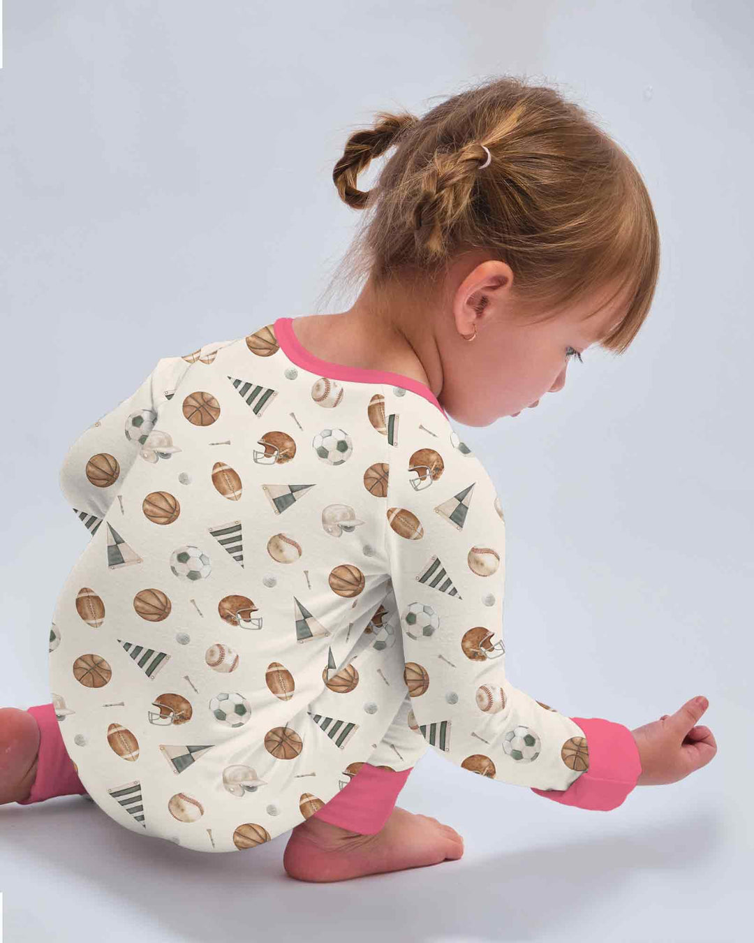 Gerippte Babykleidung mit individuellem Foto - Weich &amp; Skizzenhaft