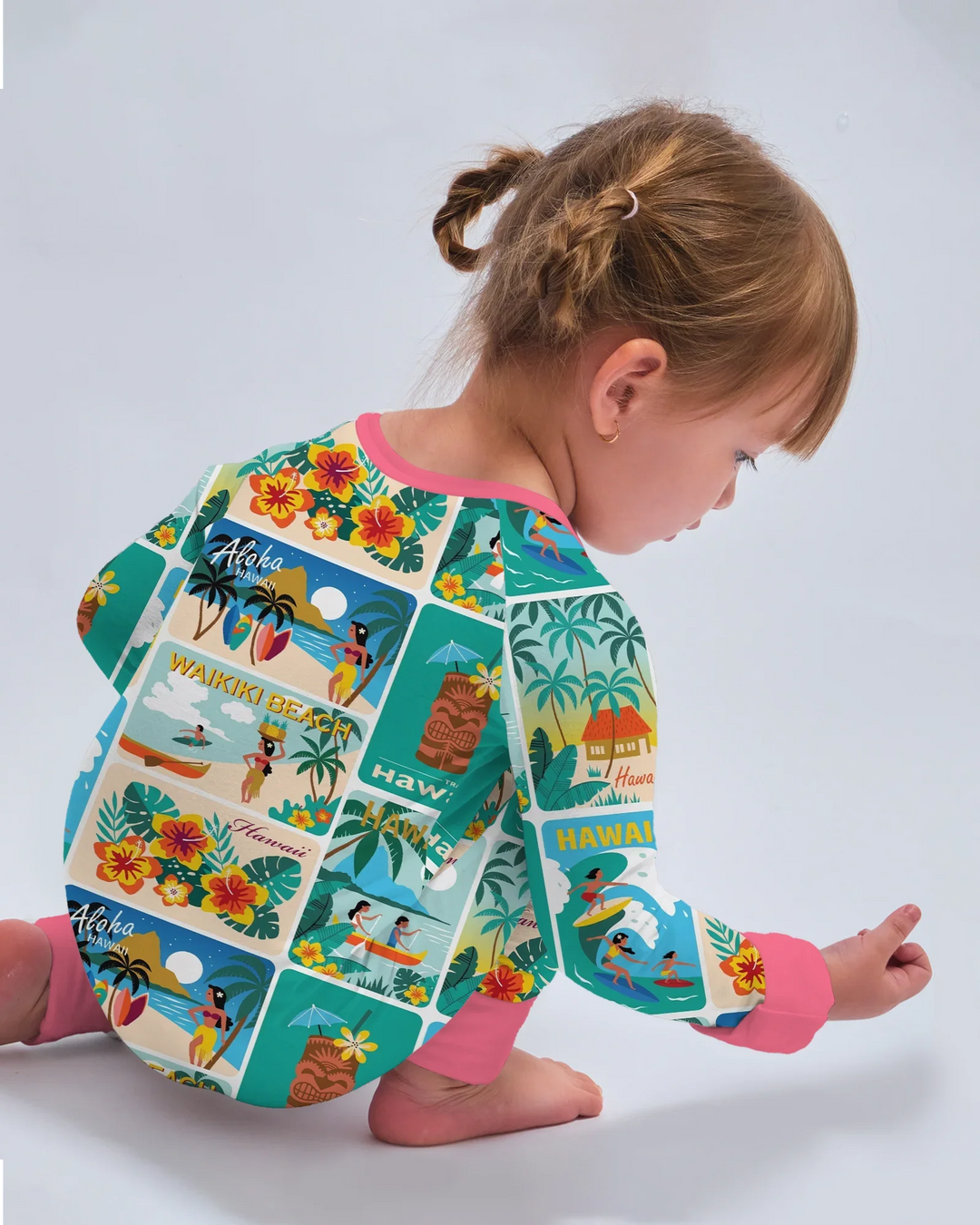 Gerippte Babykleidung mit individuellem Foto - Weich &amp; Skizzenhaft