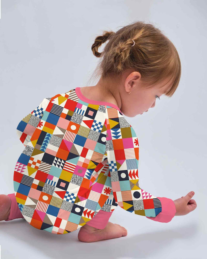 Gerippte Babykleidung mit individuellem Foto - Weich &amp; Skizzenhaft