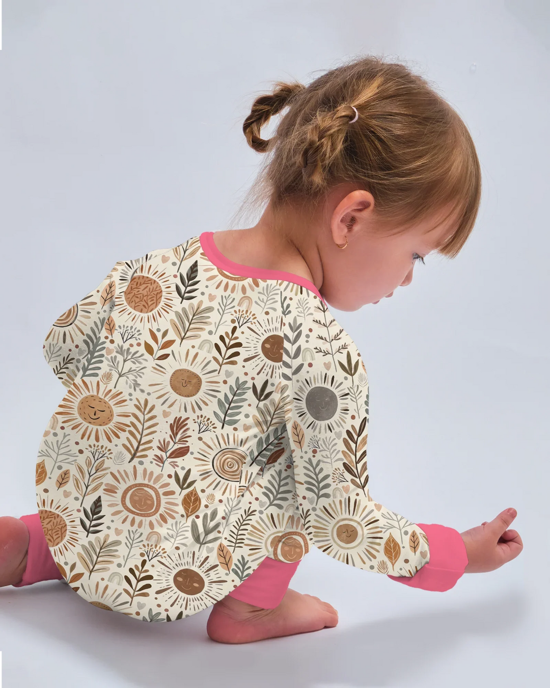Boho Sunshine Garden Bamboo Convertible Zippy