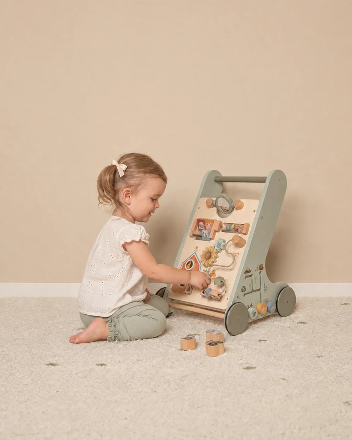 Happy Farm Wooden Activity Walker