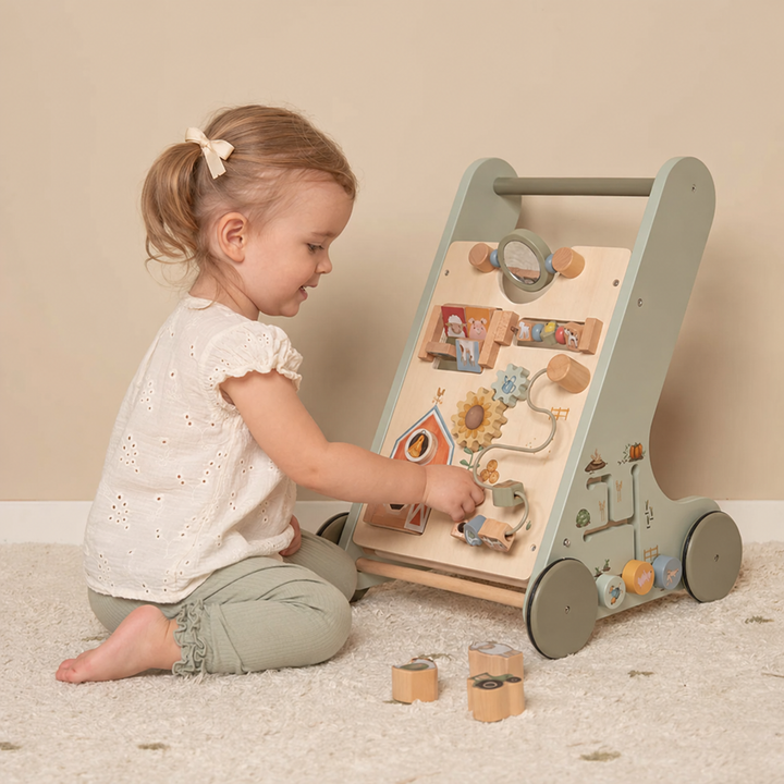Happy Farm Wooden Activity Walker