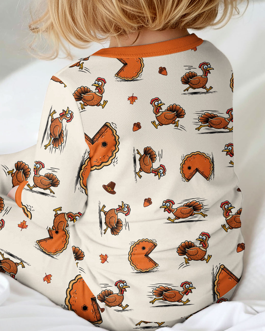 Thanksgiving Pumpkin Pie Chasing Bamboo Convertible Zippy