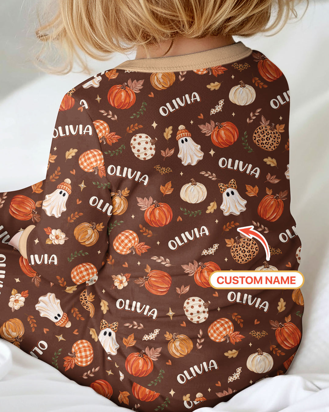 Cutest Pumpkin In The Patch Custom Name Bamboo Convertible Zippy