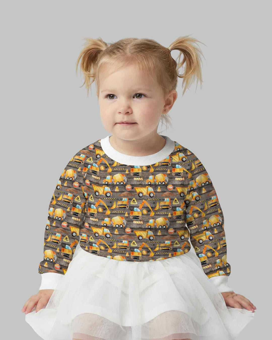Sweatshirt mit Rundhalsausschnitt aus Bambusfaser