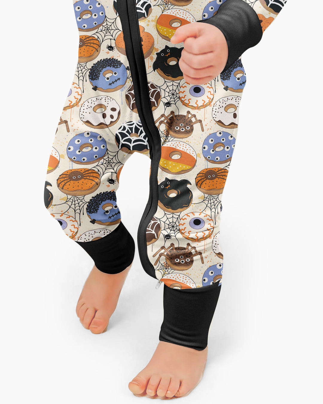 Cute Spooky Donuts Bamboo Convertible Zippy