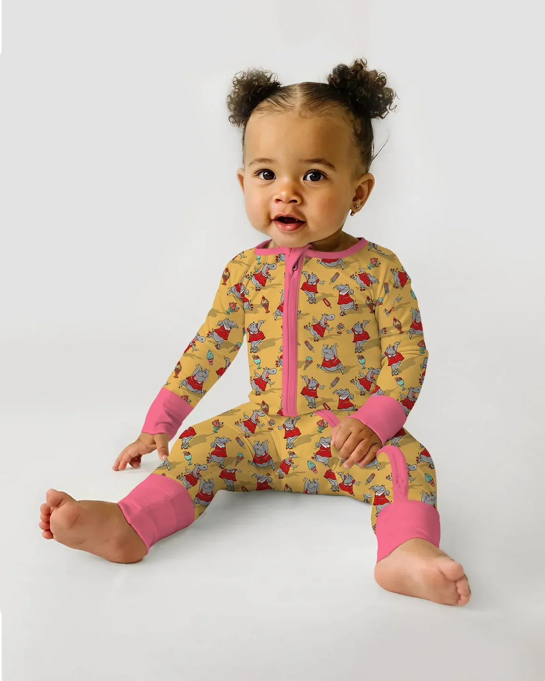 Dancing Hippo Treats Bamboo Convertible Zippy