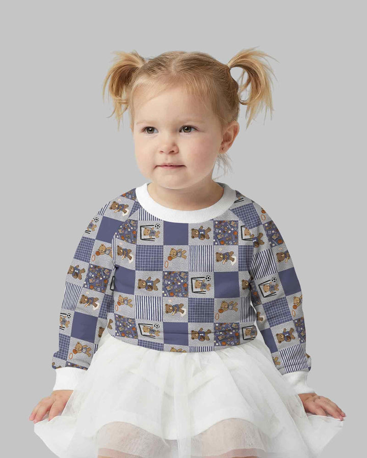 Sweatshirt mit Rundhalsausschnitt aus Bambusfaser