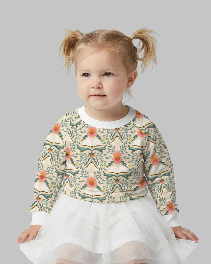 Sweatshirt mit Rundhalsausschnitt aus Bambusfaser