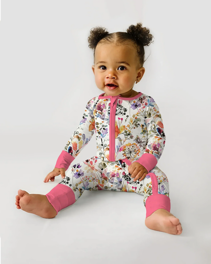 Gerippte Babykleidung mit individuellem Foto - Weich &amp; Skizzenhaft