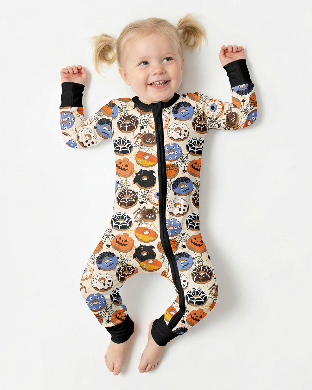 Cute Spooky Donuts Bamboo Convertible Zippy