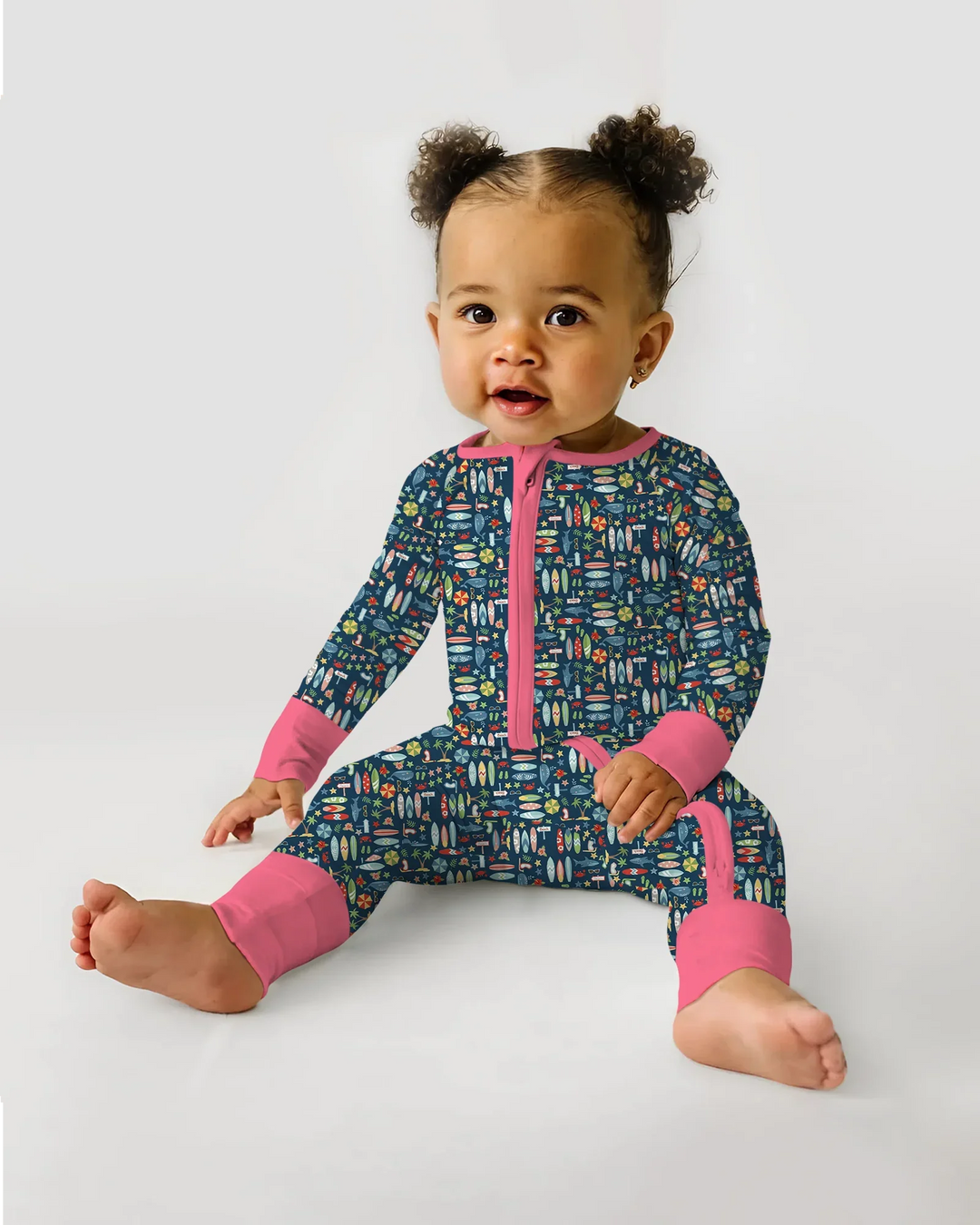 Gerippte Babykleidung mit individuellem Foto - Weich &amp; Skizzenhaft