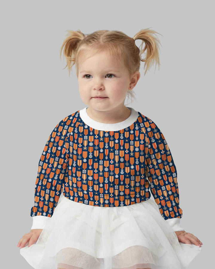Sweatshirt mit Rundhalsausschnitt aus Bambusfaser