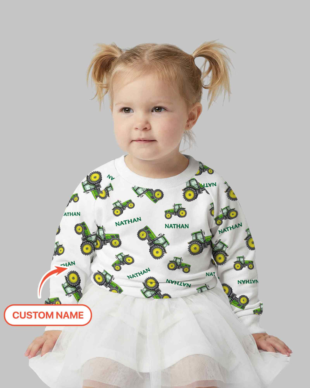 Custom Template Bambus-Rundhals-Sweatshirt