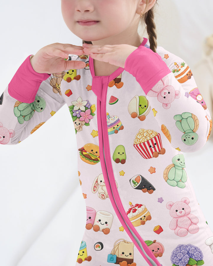 Kawaii Jellycat Bamboo Convertible Zippy