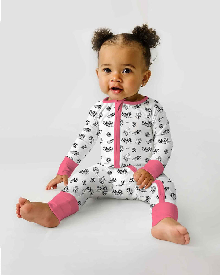 Gerippte Babykleidung mit individuellem Foto - Weich &amp; Skizzenhaft