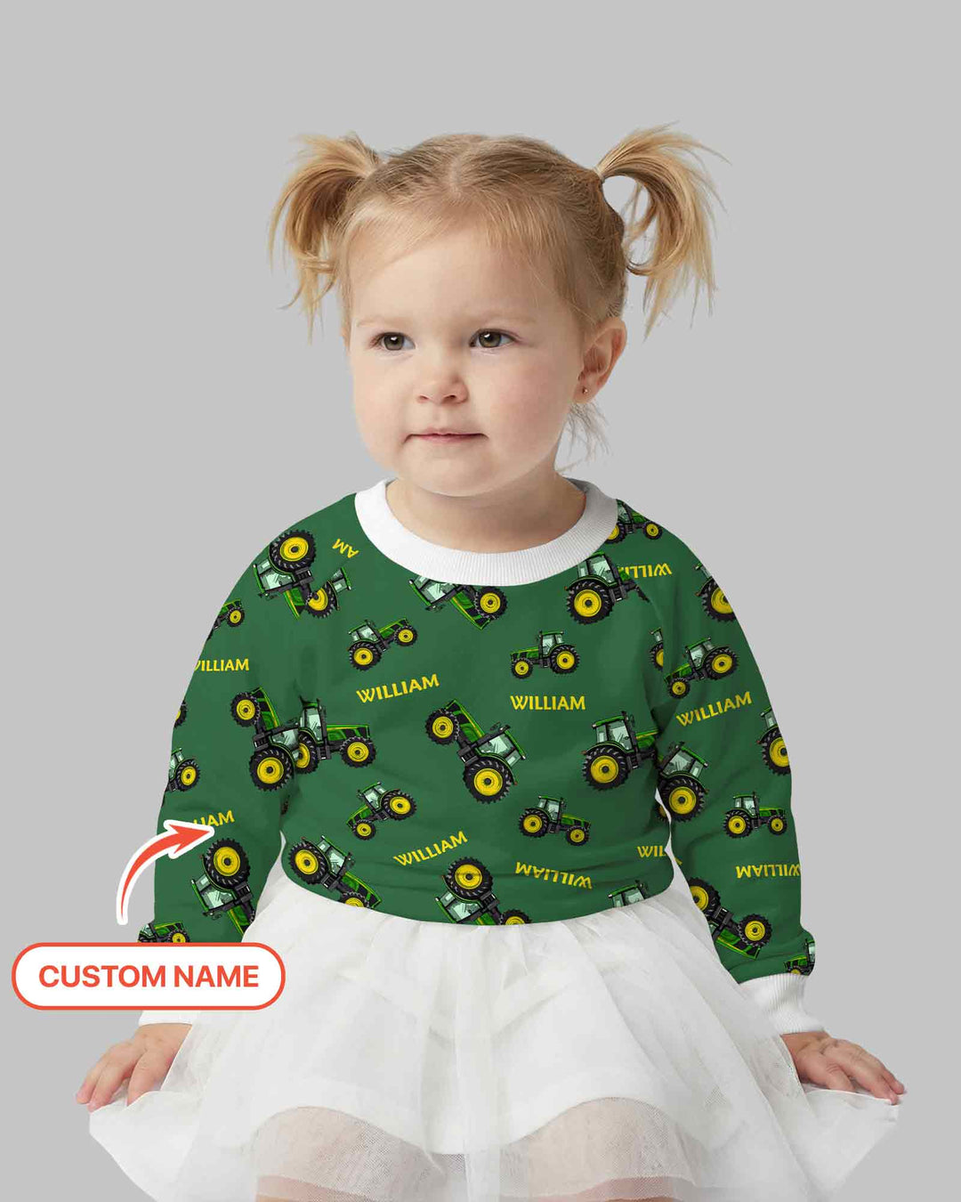 Custom Template Bambus-Rundhals-Sweatshirt