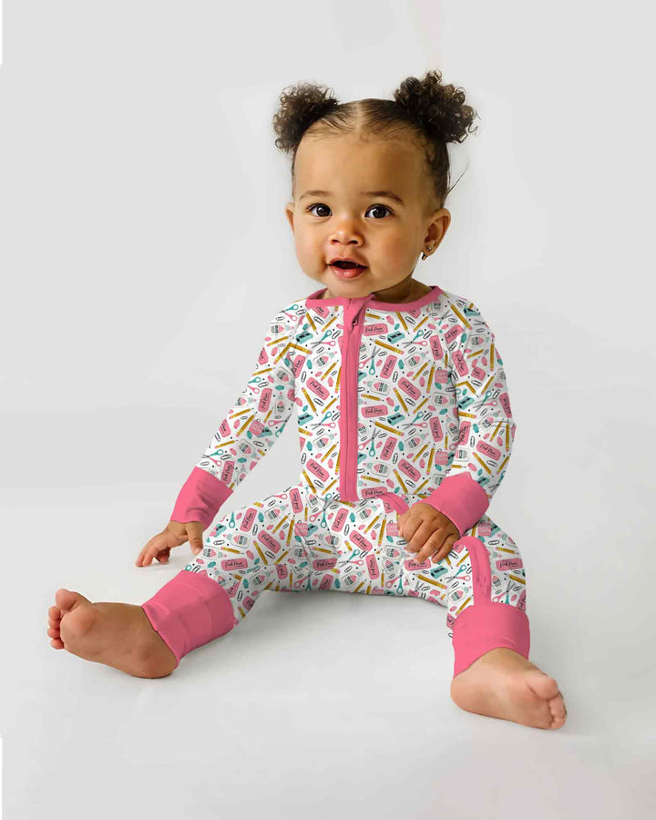 Gerippte Babykleidung mit individuellem Foto - Weich &amp; Skizzenhaft