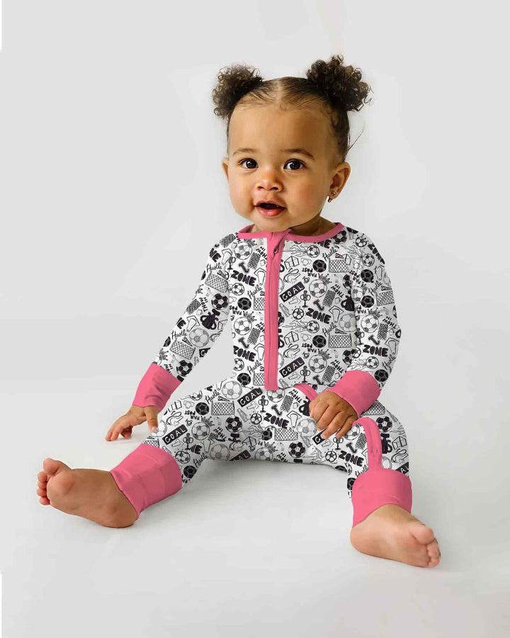 Gerippte Babykleidung mit individuellem Foto - Weich &amp; Skizzenhaft