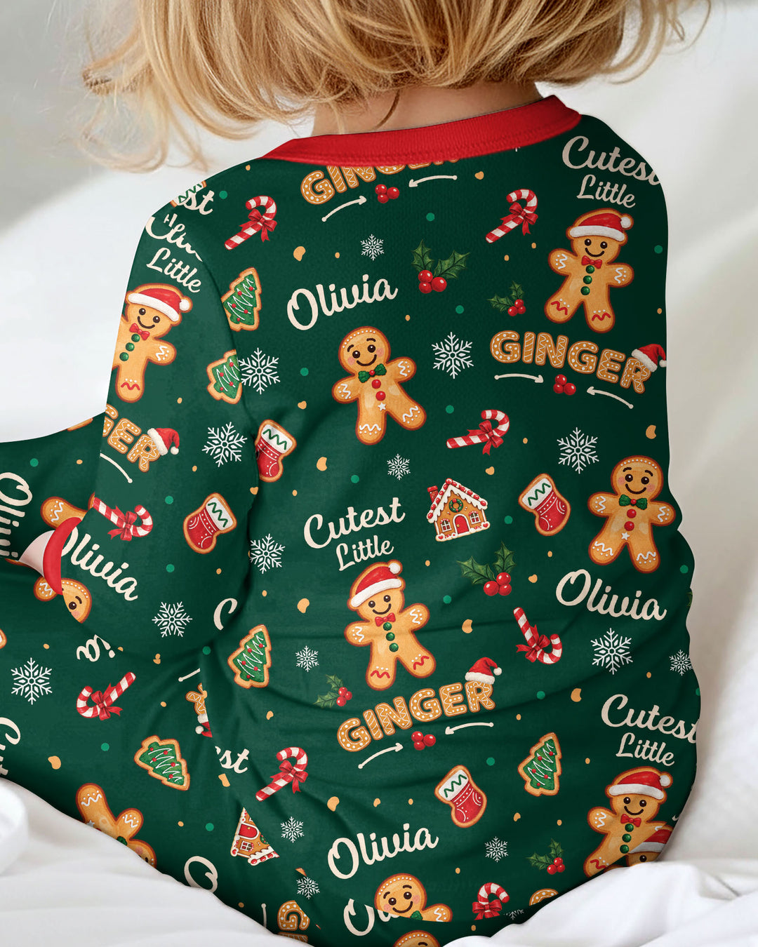 Custom Name Cutest Little Ginger Bamboo Convertible Zippy