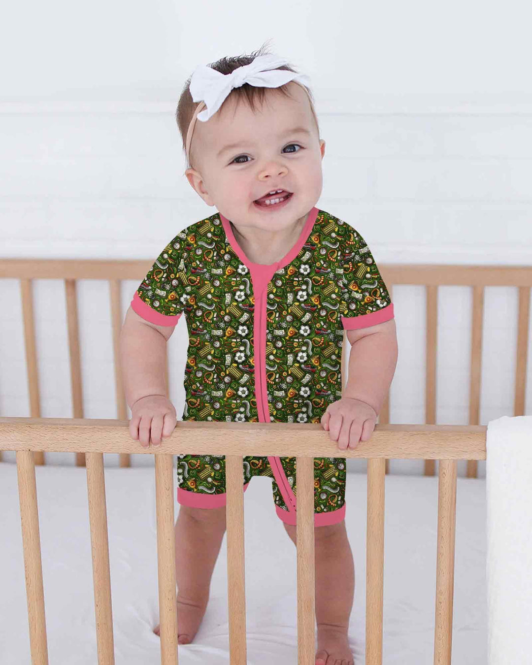 Vorlage Bambus-Shorty-Reißverschluss