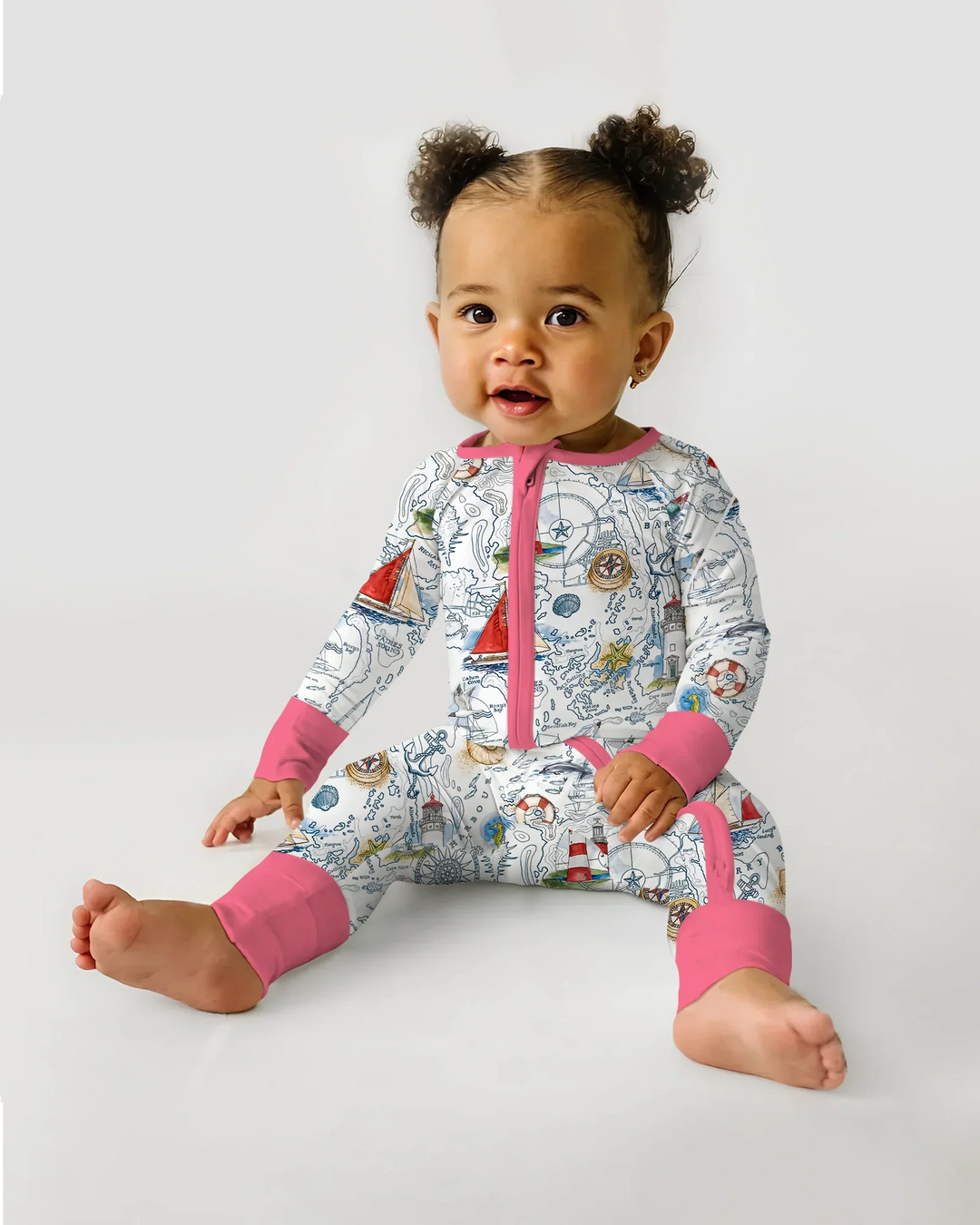 Seaside Adventure Map Bamboo Convertible Zippy
